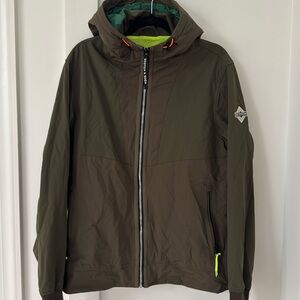 SCOTCH & SODA Hooded Nylon Jacket Size L